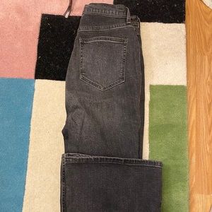 Black wash jeans